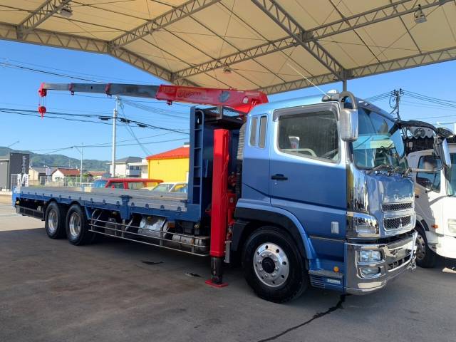 MITSUBISHI FUSO Super Great Self Loader (With 4 Steps Of Cranes) BDG-FV54JZ 2008 563,000km_1