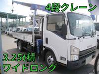 ISUZU Elf Truck (With 4 Steps Of Cranes) BDG-NPR85AR 2008 25,000km_1