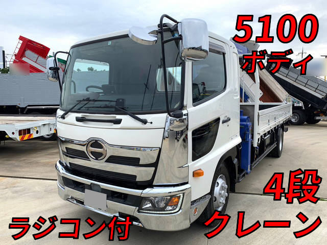 HINO Ranger Truck (With 4 Steps Of Cranes) 2KG-FD2ABA 2017 18,000km