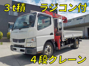 MITSUBISHI FUSO Canter Truck (With 4 Steps Of Cranes) TKG-FEA50 2014 101,624km_1