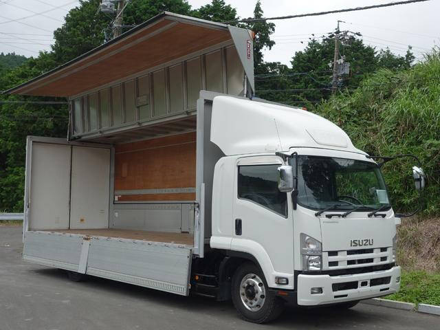 ISUZU Forward Aluminum Wing QKG-FTR34T2 2013 612,000km