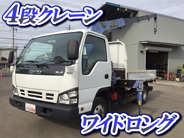 ISUZU Elf Truck (With 4 Steps Of Cranes) PB-NPR81AR 2006 111,033km