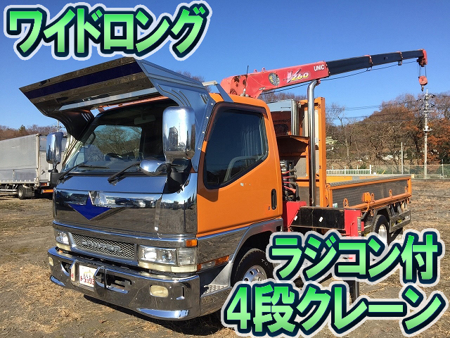 MITSUBISHI FUSO Canter Truck (With 4 Steps Of Unic Cranes) KK-FE63DE 2002 171,000km