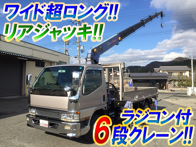 MITSUBISHI FUSO Canter Truck (With 6 Steps Of Cranes) KK-FE63DGX 2001 54,601km