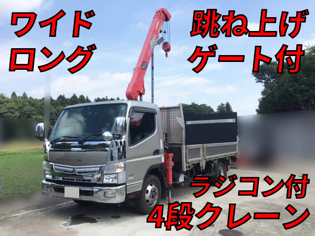 MITSUBISHI FUSO Canter Truck (With 4 Steps Of Cranes) TPG-FEB80 2017 301,028km