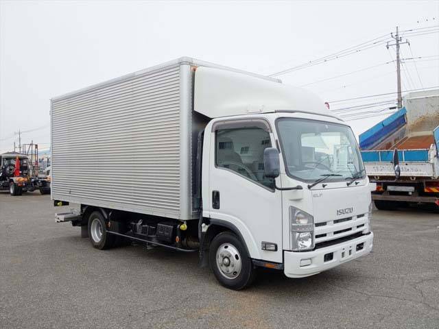 ISUZU Elf Aluminum Van TKG-NPR85AN 2014 143,254km