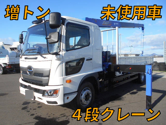 HINO Ranger Truck (With 4 Steps Of Cranes) 2PG-FE2ACA 2022 969km