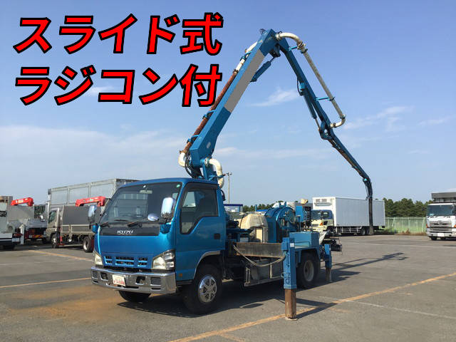 ISUZU Elf Concrete Pumping Truck PA-NPR81N 2006 138,085km