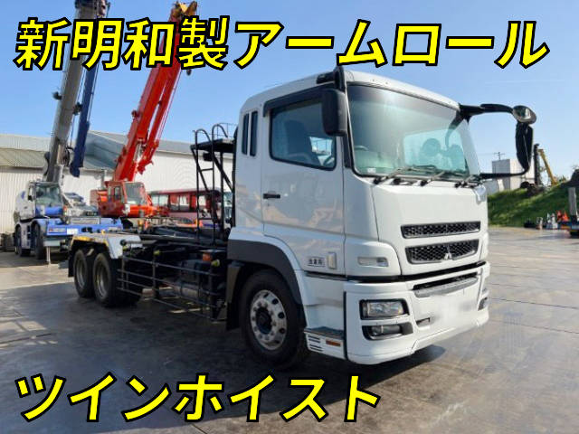 MITSUBISHI FUSO Super Great Container Carrier Truck LKG-FV50VY 2011 482,971km