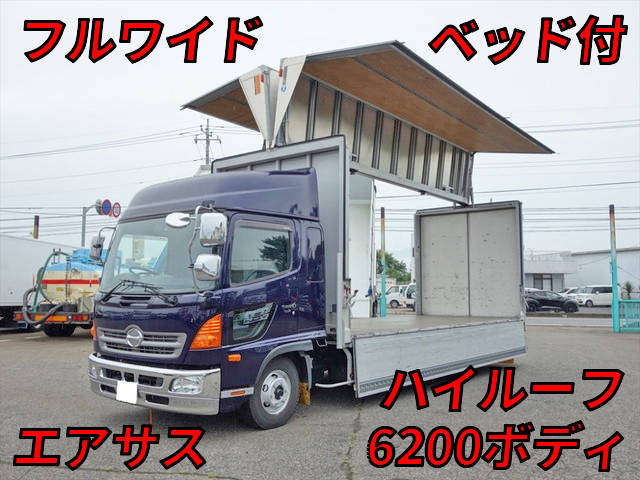 HINO Ranger Aluminum Wing TPG-FD7JLAG 2017 278,500km