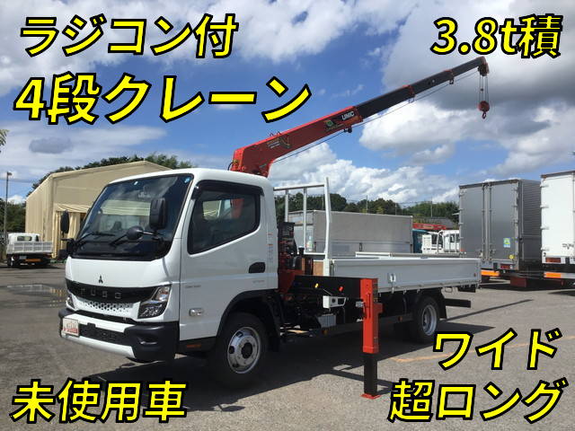 MITSUBISHI FUSO Canter Truck (With 4 Steps Of Cranes) 2PG-FEB90 2023 200km