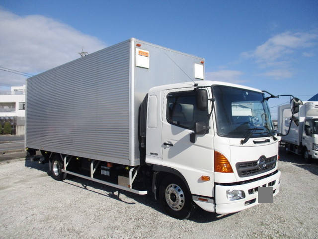 HINO Ranger Aluminum Van TKG-FD9JLAA 2013 366,971km