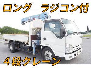 ISUZU Elf Truck (With 4 Steps Of Cranes) BDG-NKR85R 2007 116,000km_1
