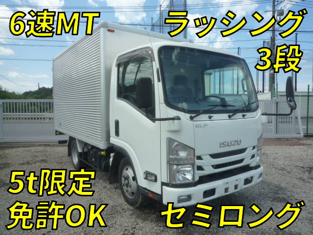 ISUZU Elf Aluminum Van TRG-NMR85AN 2016 202,000km