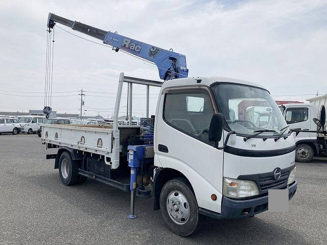 HINO Dutro Truck (With 3 Steps Of Cranes) BDG-XZU344M 2008 83,225km_1