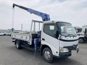 HINO Dutro Truck (With 3 Steps Of Cranes) BDG-XZU344M 2008 83,225km_1