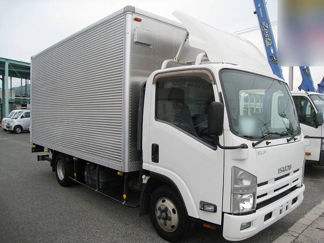 ISUZU Elf Aluminum Van TKG-NPR85AN 2014 229,000km