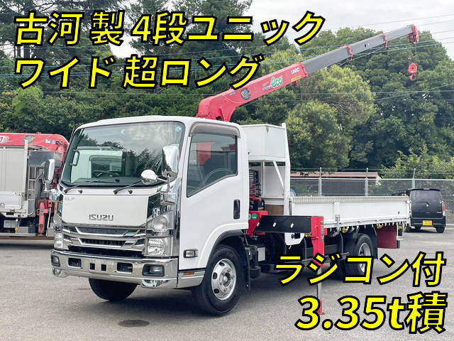 ISUZU Elf Truck (With 4 Steps Of Cranes) TPG-NPR85YN 2016 186,536km