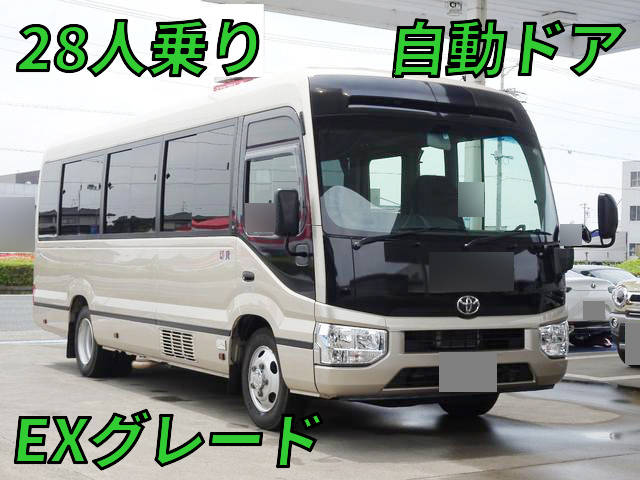 TOYOTA Coaster Micro Bus SDG-XZB70 2017 6,000km_1