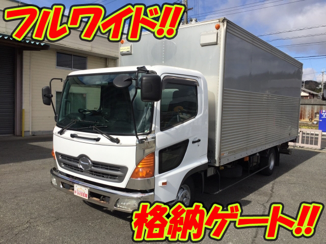 HINO Ranger Aluminum Van PB-FC7JJFA 2004 412,268km