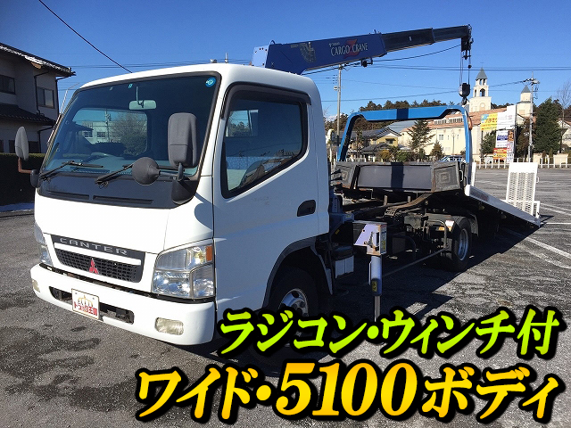 MITSUBISHI FUSO Canter Safety Loader (With 3 Steps Of Cranes) KK-FE83DGN 2003 105,266km