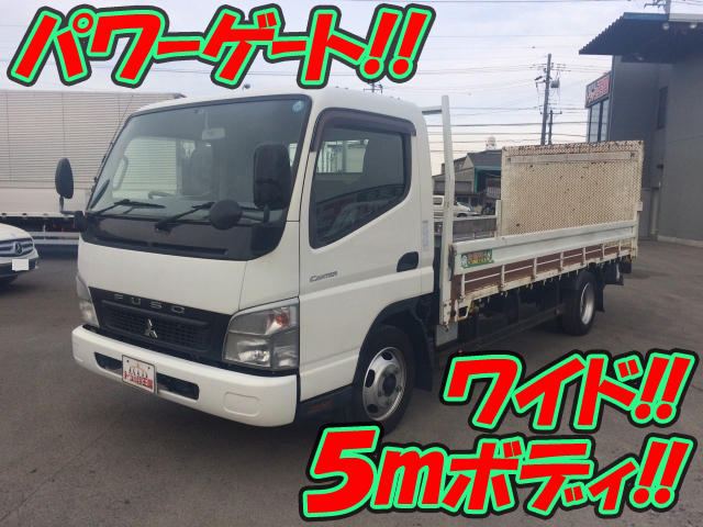 MITSUBISHI FUSO Canter Flat Body PDG-FE82D 2008 74,892km