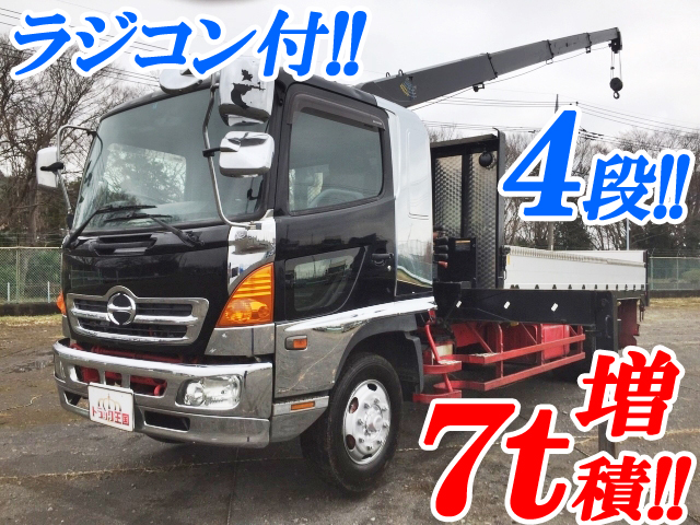 HINO Ranger Truck (With 4 Steps Of Unic Cranes) ADG-FE7JLWA 2005 289,344km