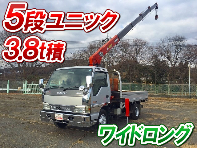 ISUZU Elf Truck (With 5 Steps Of Unic Cranes) KR-NPR72LR 2004 134,124km