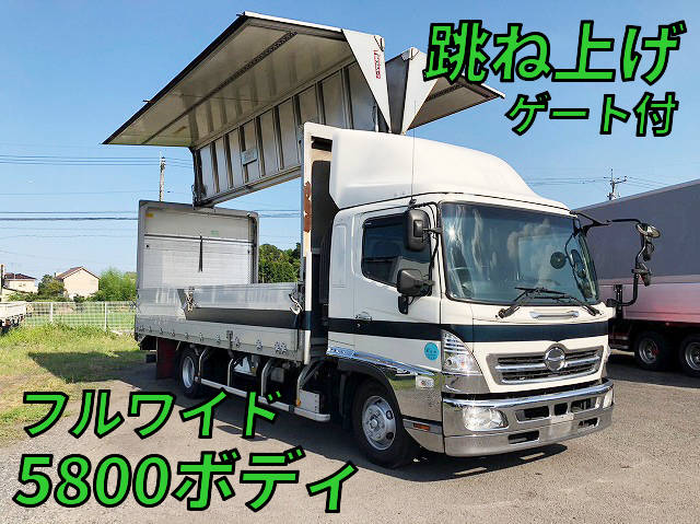 HINO Ranger Aluminum Wing TKG-FD7JKAG 2013 647,000km