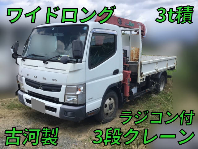 MITSUBISHI FUSO Canter Truck (With 3 Steps Of Cranes) TKG-FEB50 2012 139,988km