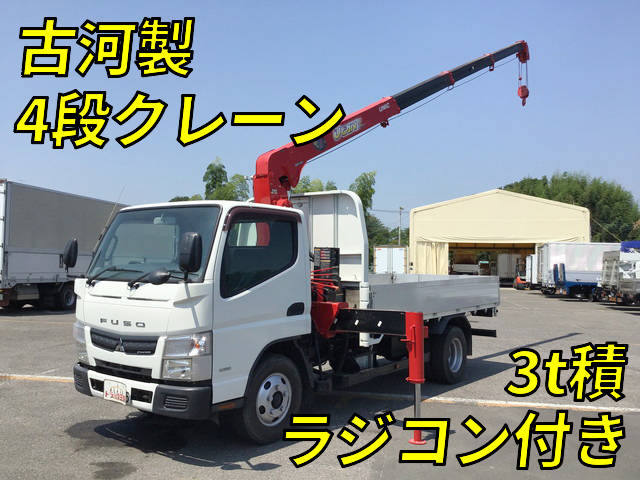 MITSUBISHI FUSO Canter Truck (With 4 Steps Of Unic Cranes) TKG-FEA50 2013 104,452km