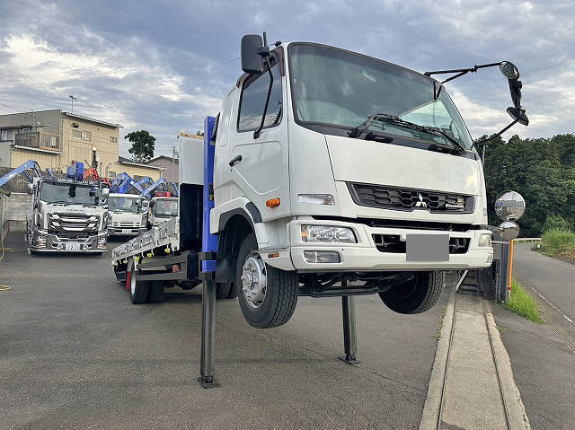 MITSUBISHI FUSO Fighter Self Loader (With 4 Steps Of Cranes) QKG-FK62FZ 2013 350,223km