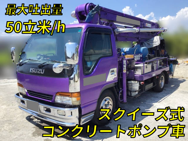 ISUZU Elf Concrete Pumping Truck KC-NPR72LV 1997 244,049km