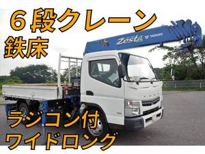 MITSUBISHI FUSO Canter Truck (With 6 Steps Of Cranes) TKG-FEB80 2012 35,000km_1