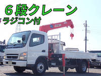 MITSUBISHI FUSO Canter Truck (With 6 Steps Of Cranes) PDG-FE83DY 2008 487,000km_1