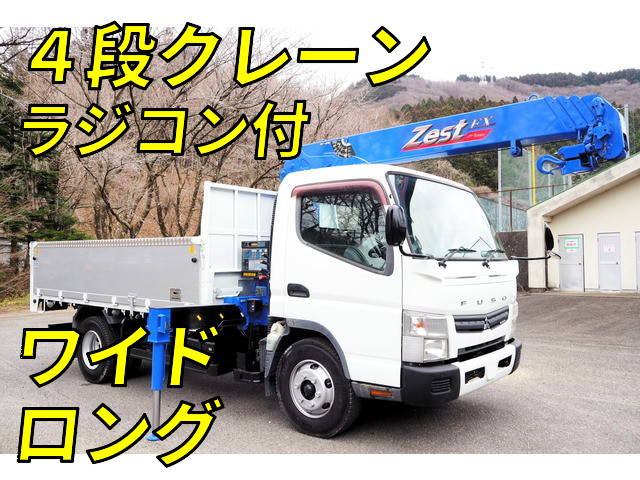 MITSUBISHI FUSO Canter Truck (With 4 Steps Of Cranes) TKG-FEB80 2012 94,000km
