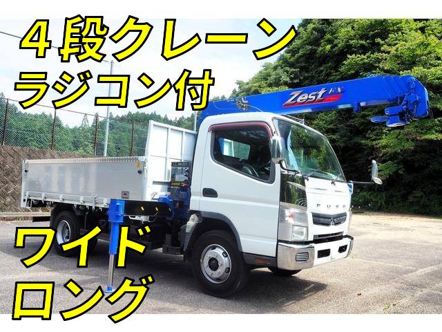 MITSUBISHI FUSO Canter Truck (With 4 Steps Of Cranes) TKG-FEB80 2012 94,000km