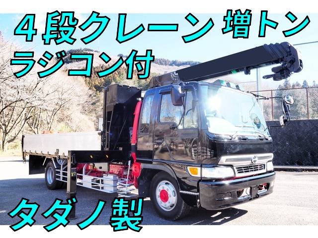 HINO Ranger Truck (With 4 Steps Of Cranes) KL-FE1JLDA 2001 372,211km