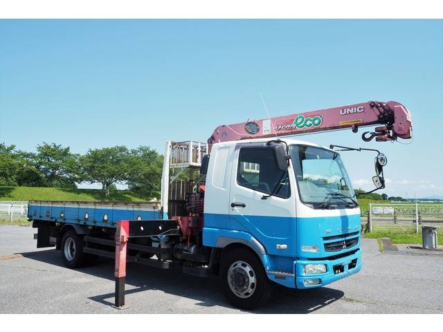 MITSUBISHI FUSO Fighter Truck (With 4 Steps Of Cranes) PDG-FK62FZ 2009 421,000km_1