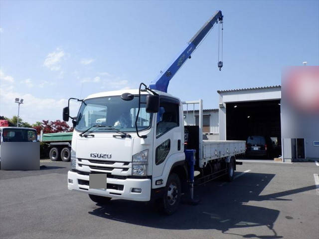 ISUZU Forward Truck (With 4 Steps Of Cranes) QKG-FTR34S2 2017 124,000km