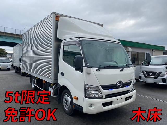 HINO Dutro Aluminum Van TKG-XZC710M 2015 176,000km