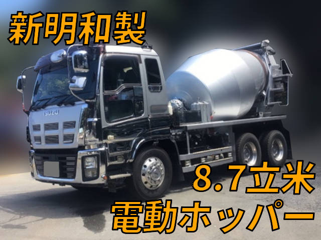 ISUZU Giga Mixer Truck LKG-CXZ77AT 2011 309,979km_1