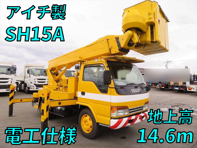 ISUZU Elf Cherry Picker KK-NKR72E3N 2002 15,914km