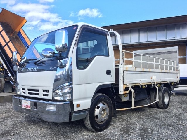 ISUZU Elf Flat Body PA-NPR81N 2005 130,848km