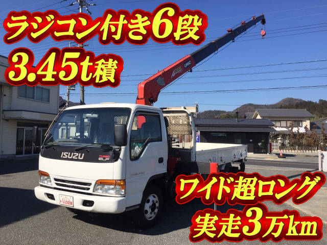 ISUZU Elf Truck (With 6 Steps Of Unic Cranes) KC-NPR70PR 1997 31,348km