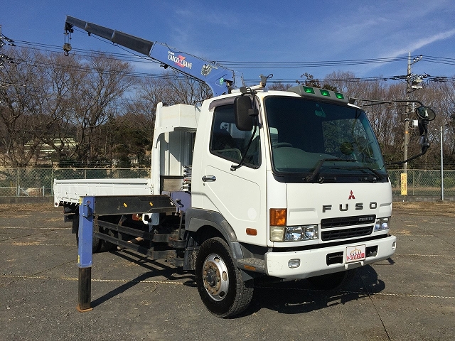 MITSUBISHI FUSO Fighter Truck (With 4 Steps Of Cranes) KL-FK71HJZ 2003 243,224km