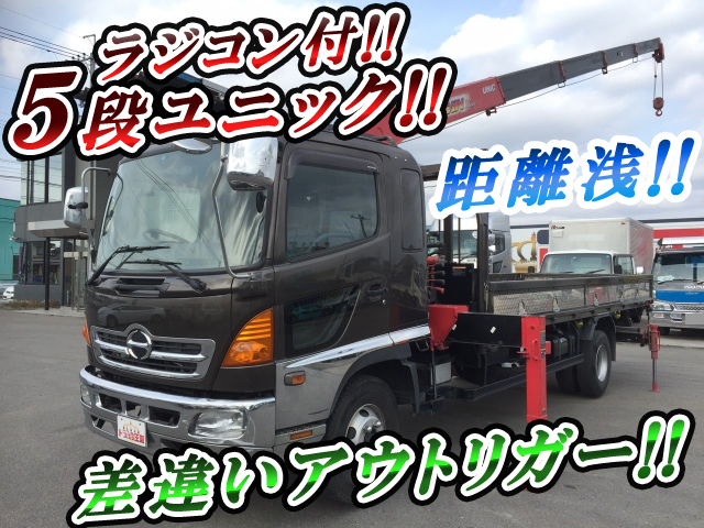 HINO Ranger Truck (With 5 Steps Of Unic Cranes) PB-FD7JLFA 2005 49,231km