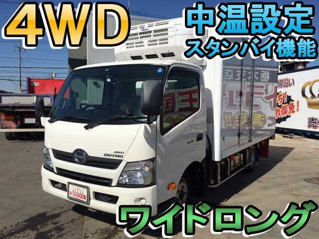 HINO Dutro Refrigerator & Freezer Truck TKG-XZU775M 2013 19,123km