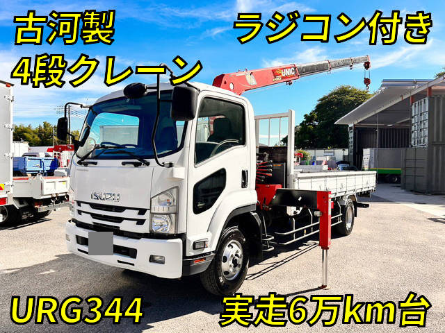 ISUZU Forward Truck (With 4 Steps Of Cranes) TKG-FRR90S1 2017 69,527km