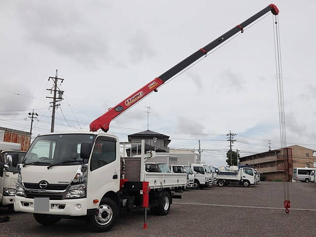 HINO Dutro Truck (With 4 Steps Of Cranes) TKG-XZU710M 2017 57,650km